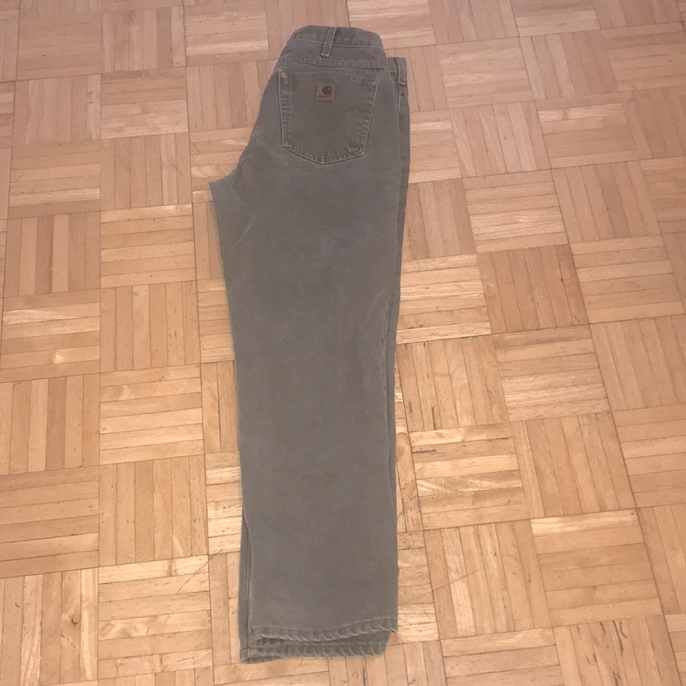 Heavy duty Carhartt quilt lined winter pants